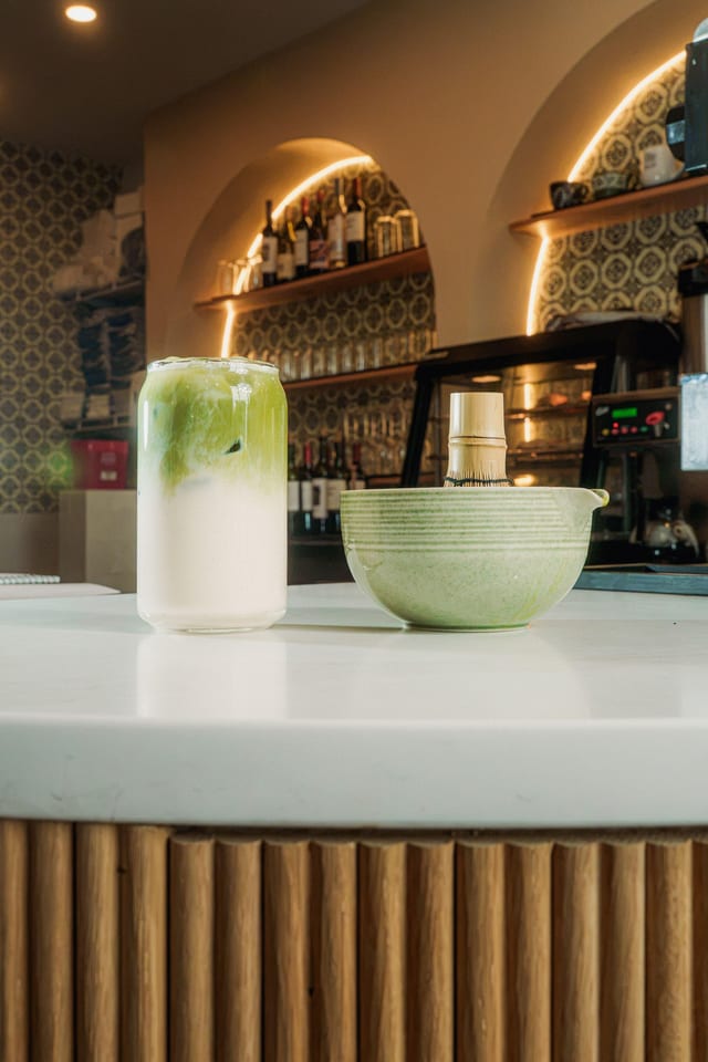 Iced Matcha.