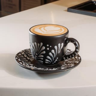 Hot Flan Latte
